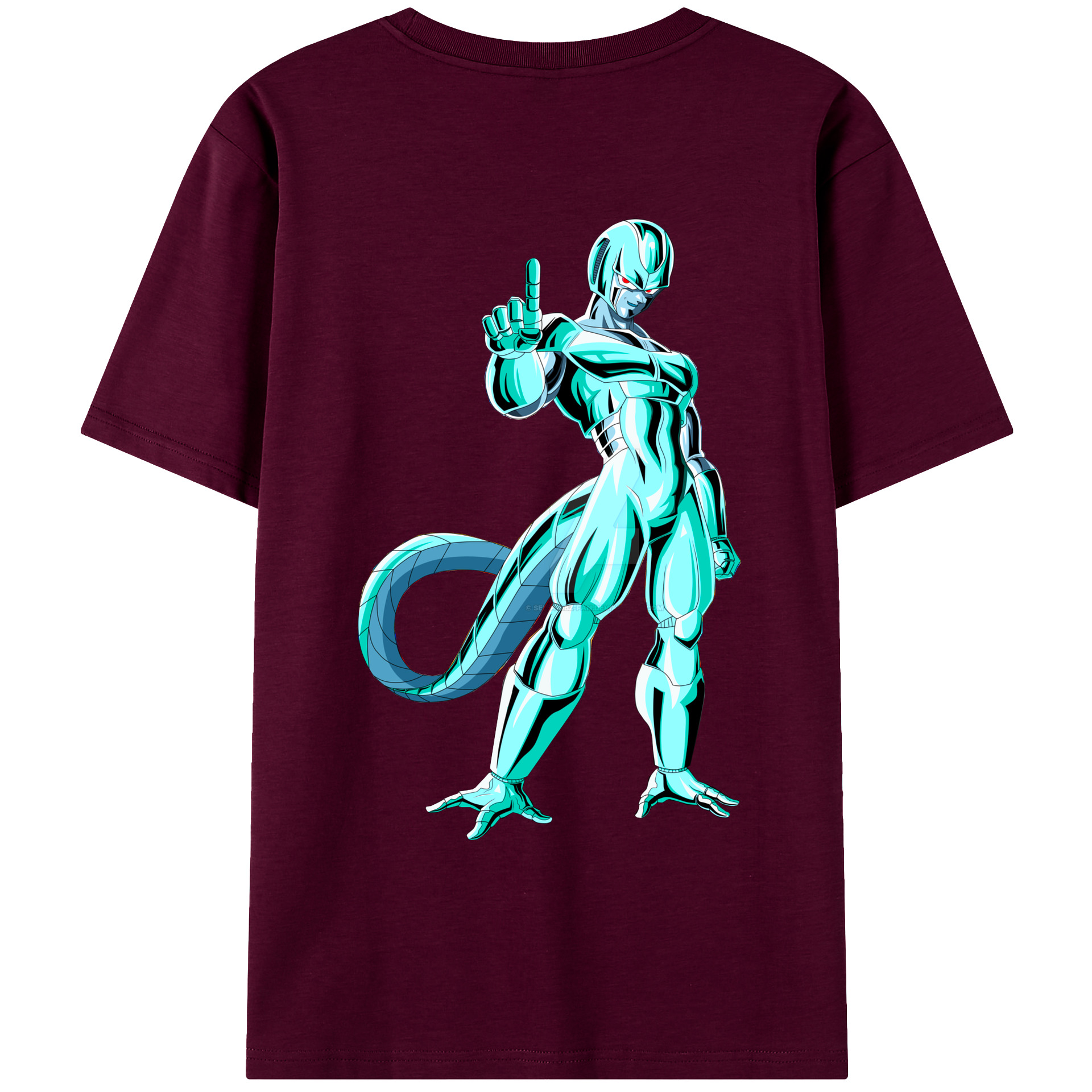 （画像用） ドラゴンボール クウラ DRAGON BALL Cooler Coora レディース半袖Tシャツ(バックプリント)